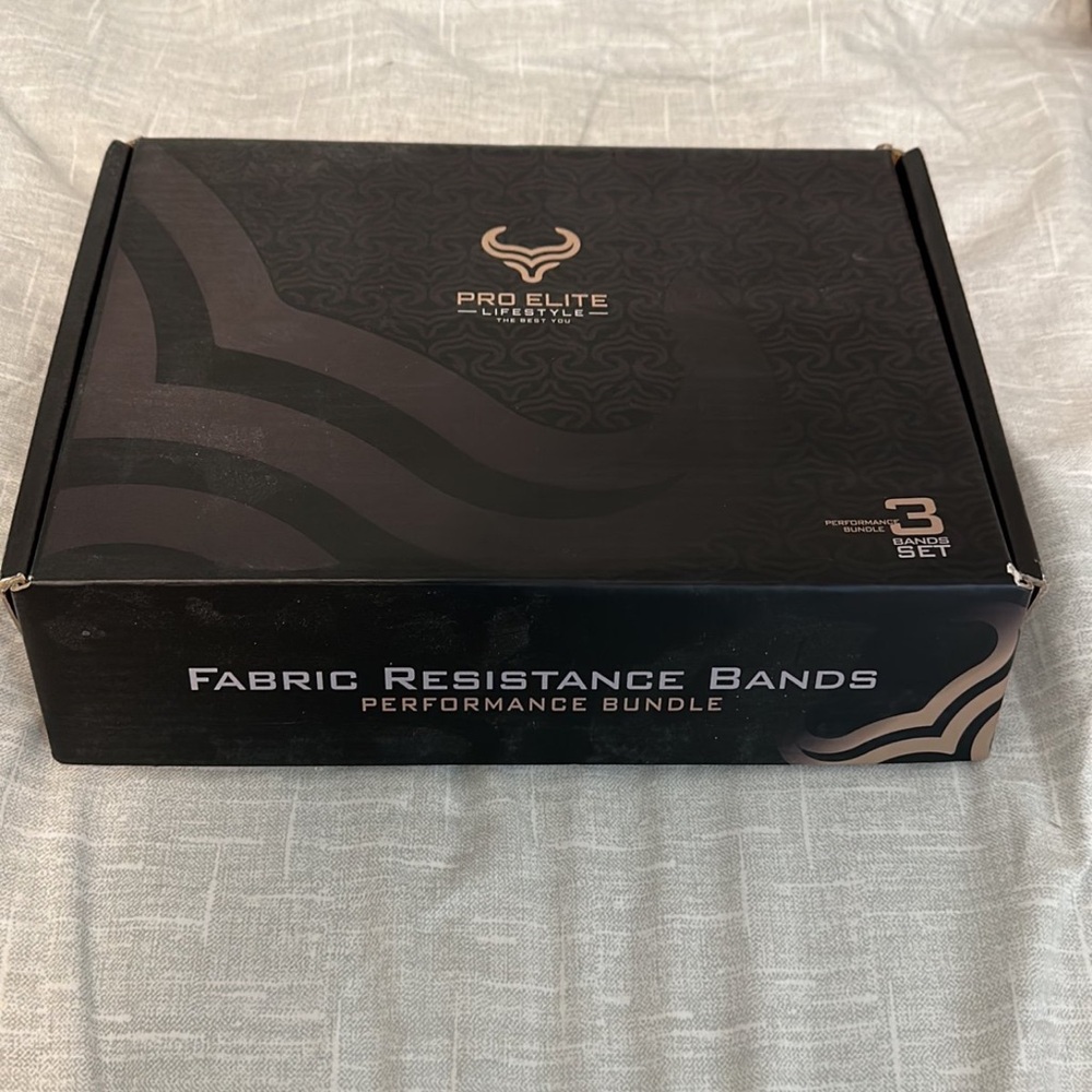 Pro Elite Fabric Resistance Bands Set
